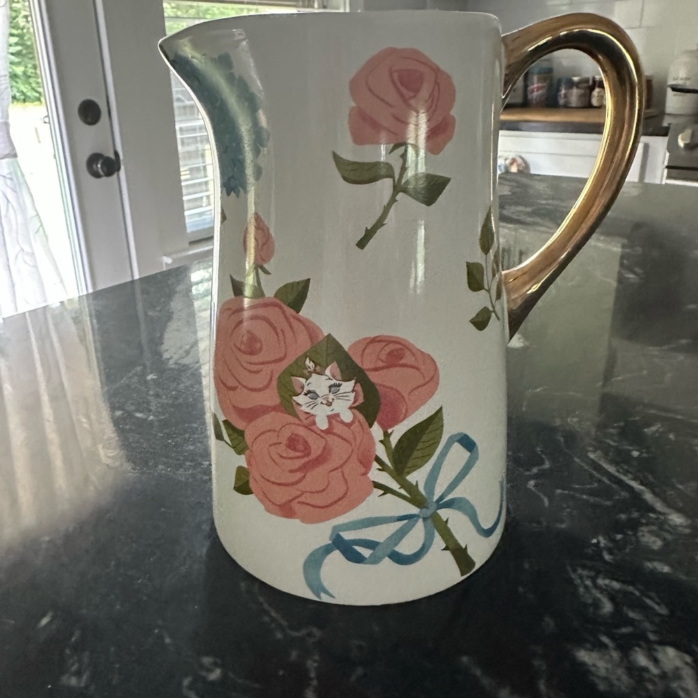 Disney Porcelain Aristocrats Pitcher